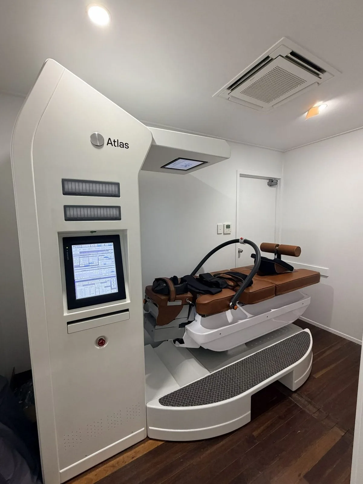 The Atlas spinal decompression table at Body & Soul Chiropractic in Brighton